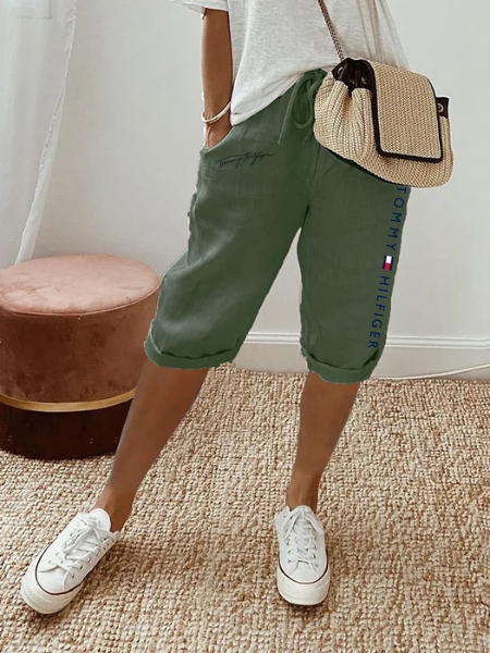 Tommy Damen Shorts | Bequeme Sommer-Shorts mit Elastischem Bund
