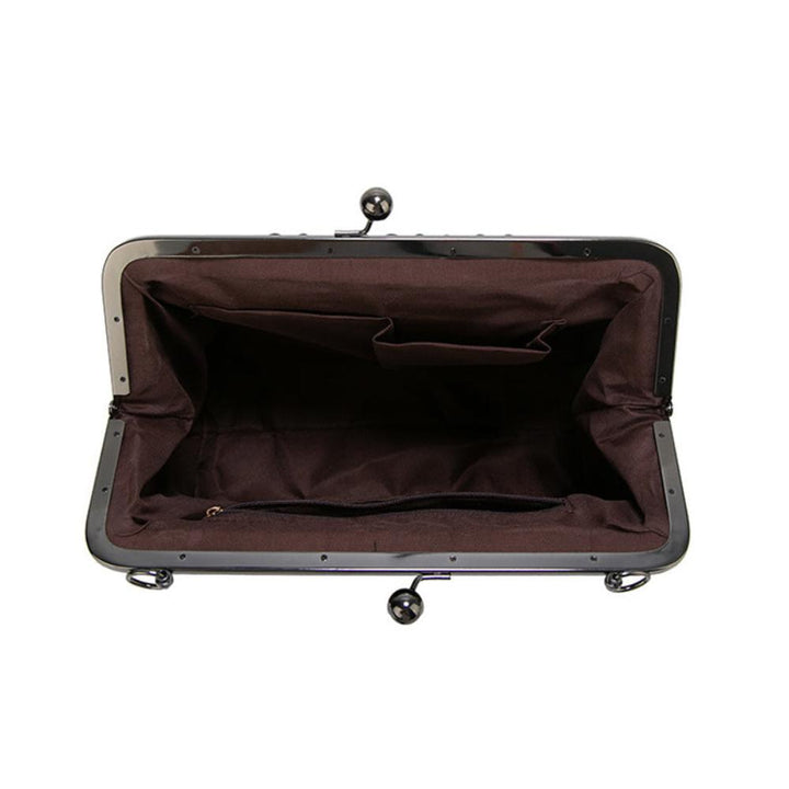 Vintage Kuss-Schloss Handtasche