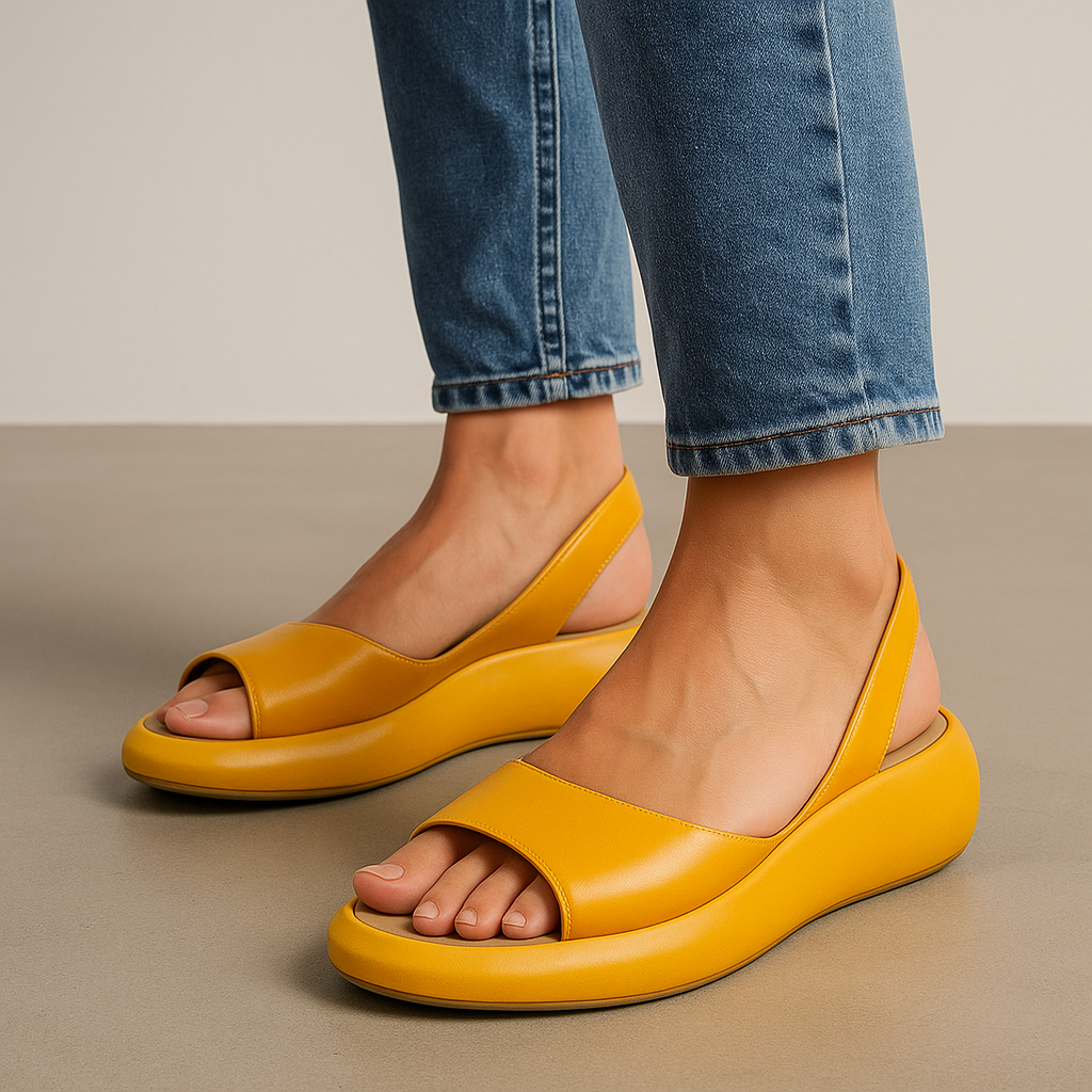 Sandalen mit offener Zehenpartie