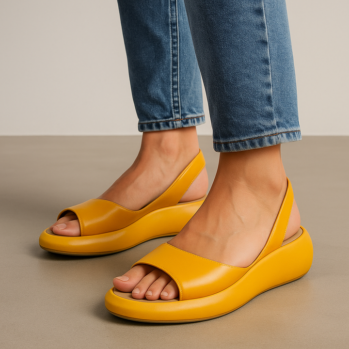Sandalen mit offener Zehenpartie
