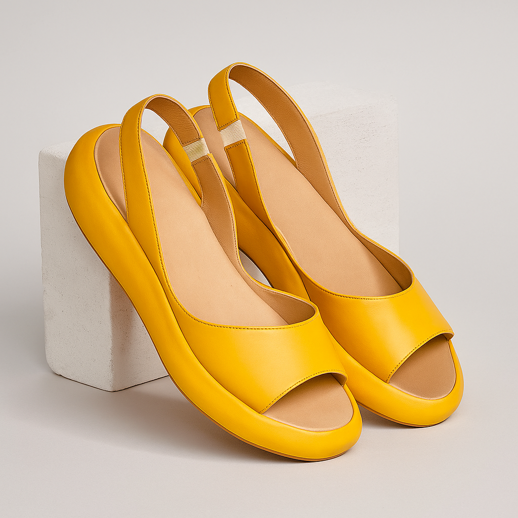 Sandalen mit offener Zehenpartie