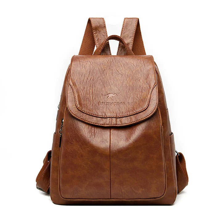 Eda | Anti-Diebstahl-Rucksack aus Leder