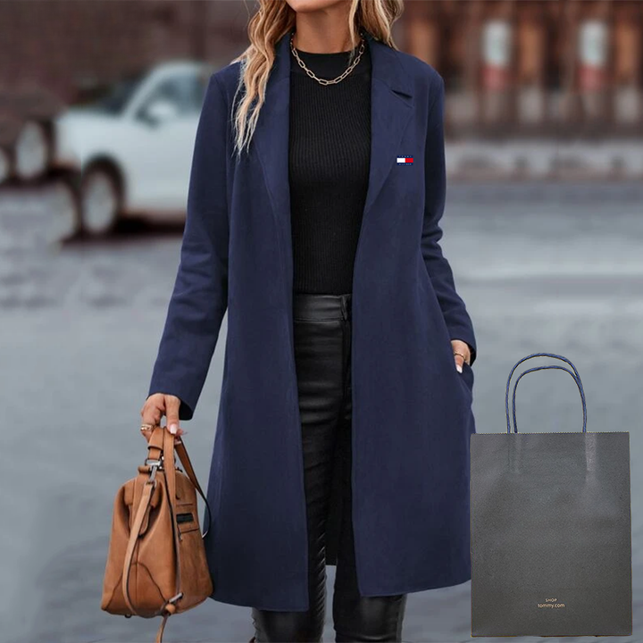 Lungo Cappotto Casual da Donna