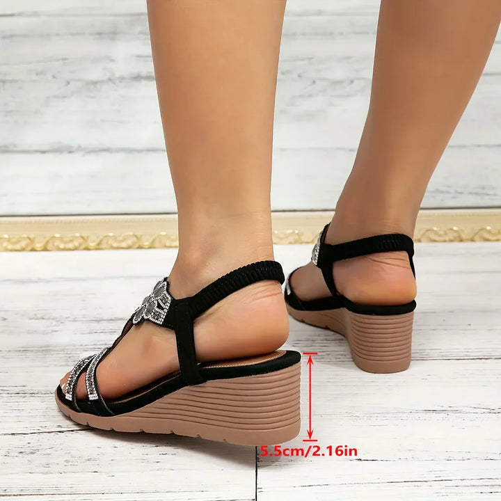 Anmut - Elegante Keilsandalen Für Damen