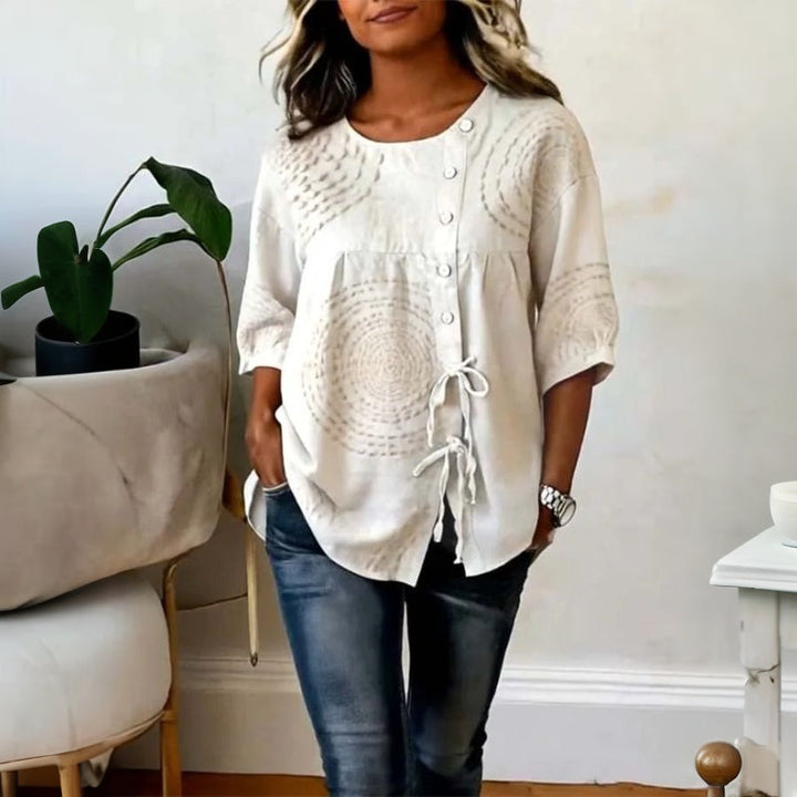 Mathilda – Lockere Vintage-Bluse