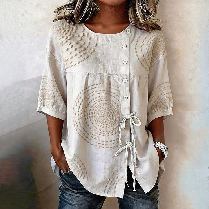 Mathilda – Lockere Vintage-Bluse