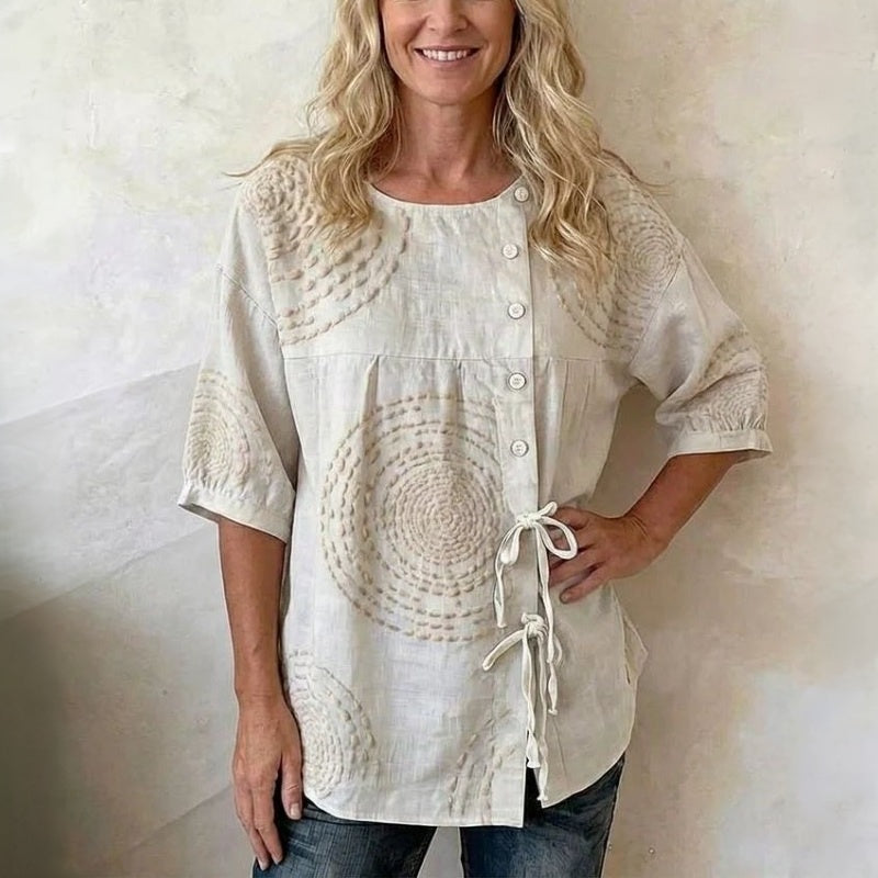 Mathilda – Lockere Vintage-Bluse