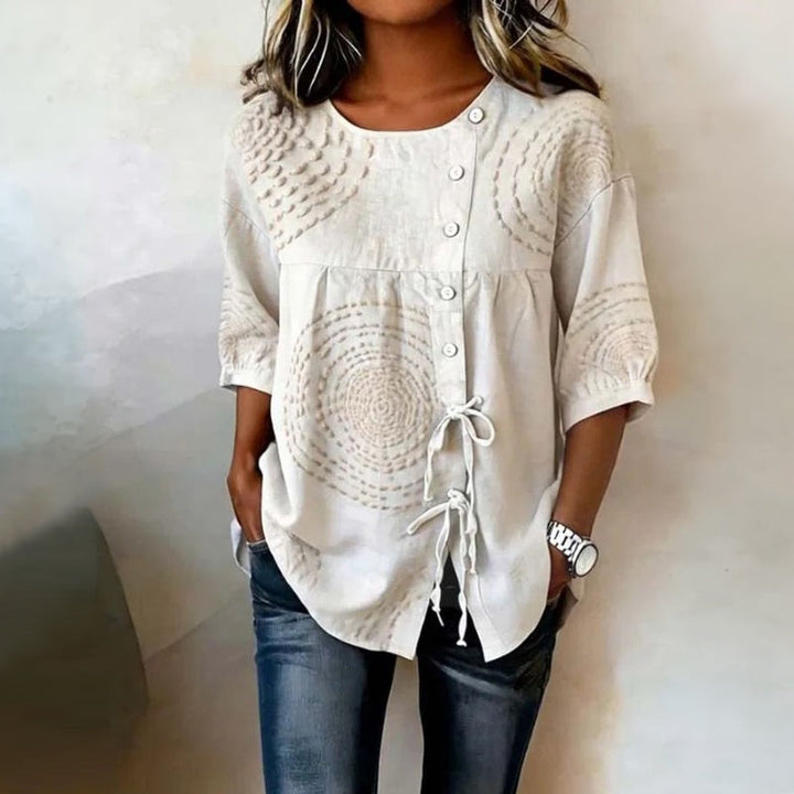 Mathilda – Lockere Vintage-Bluse