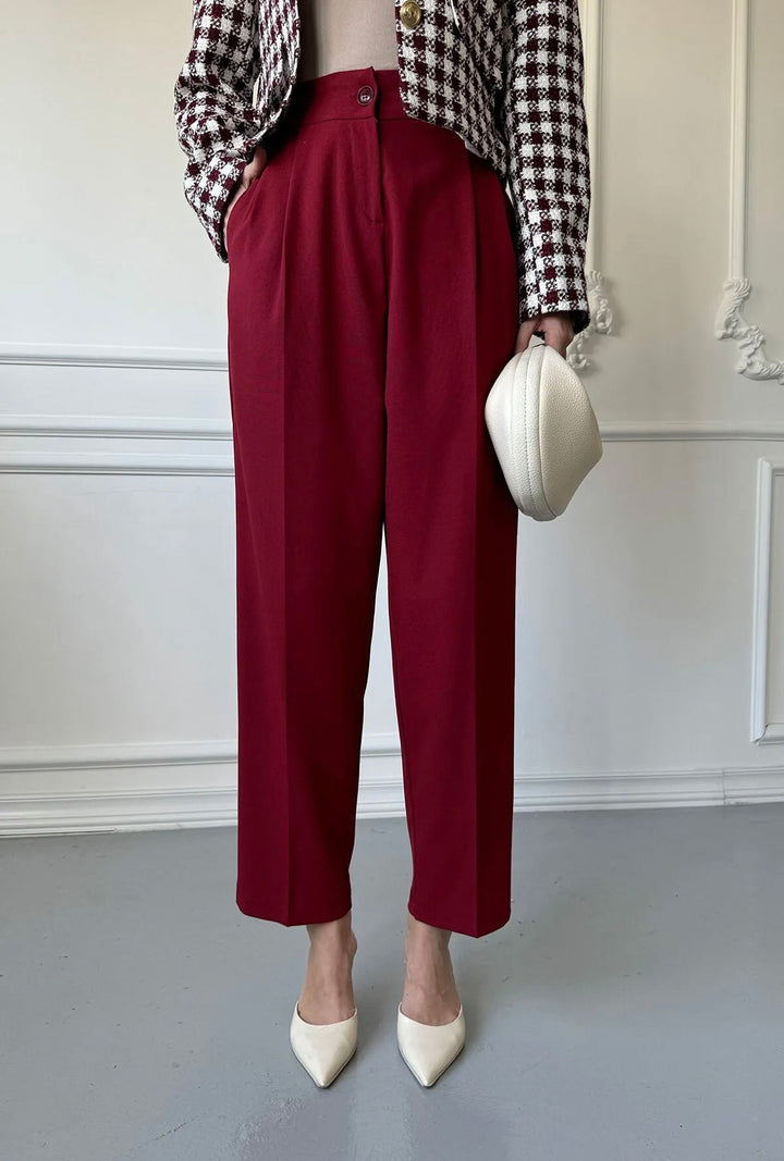 VIELSEITIGE KLASSISCHE SLIM-FIT-ANZUGHOSE
