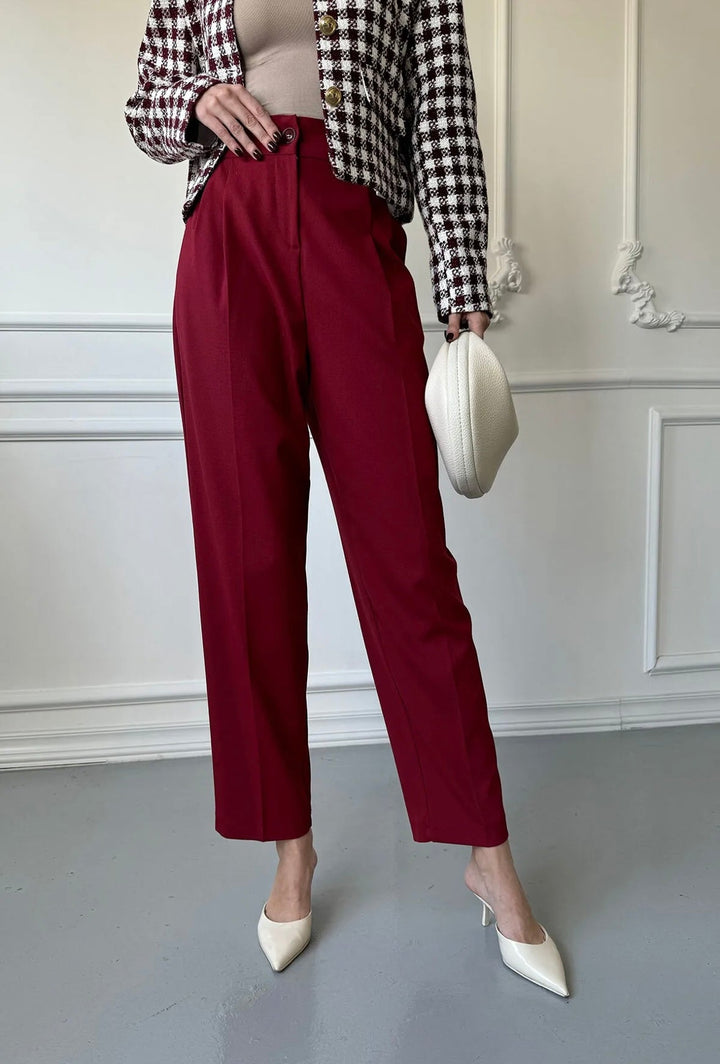 VIELSEITIGE KLASSISCHE SLIM-FIT-ANZUGHOSE