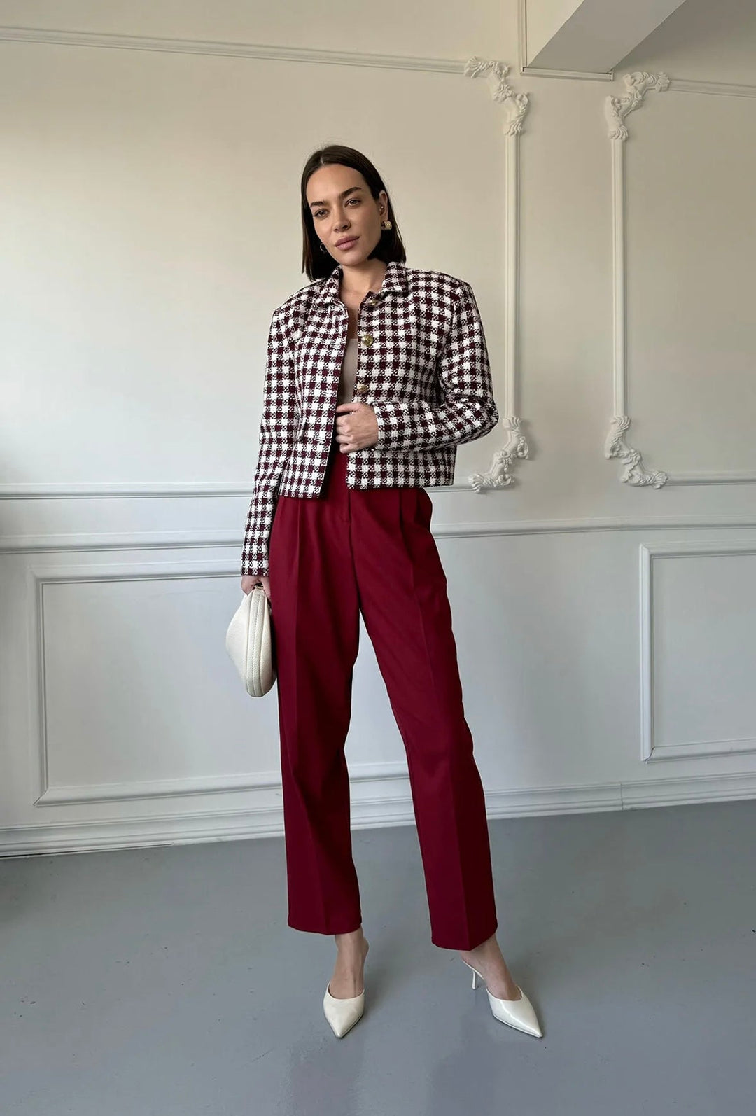 VIELSEITIGE KLASSISCHE SLIM-FIT-ANZUGHOSE