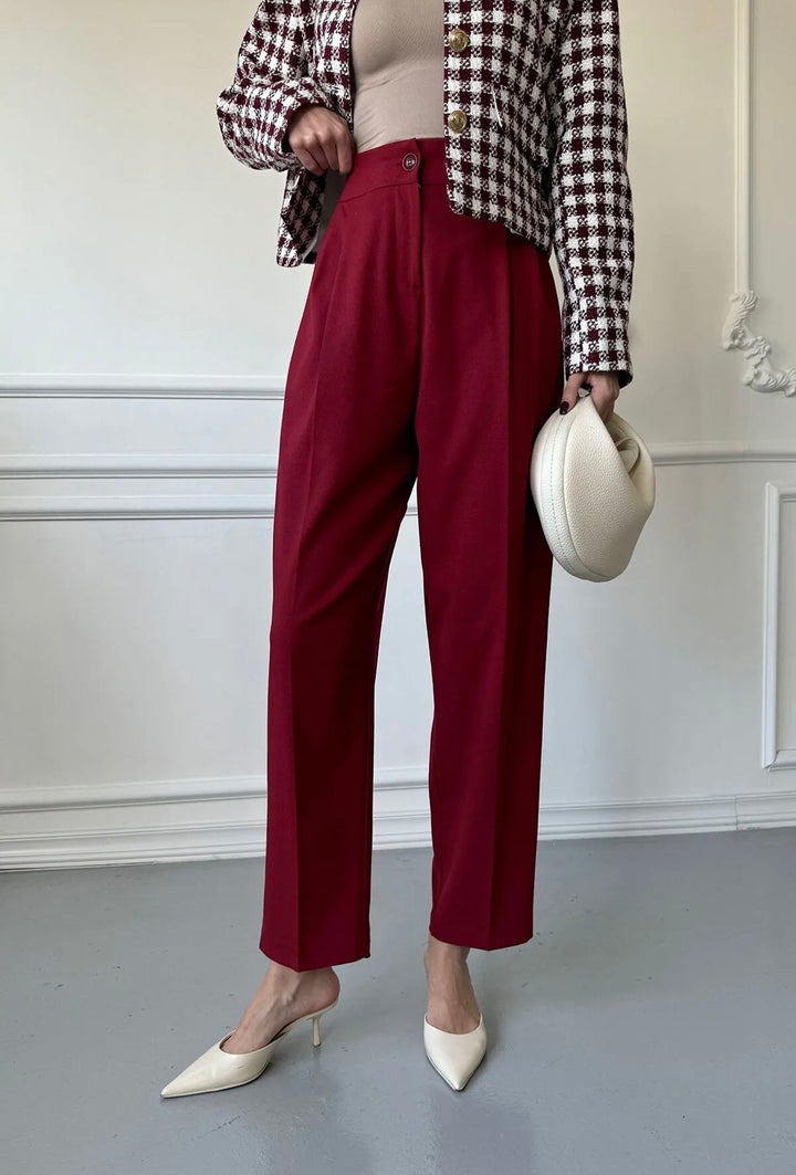VIELSEITIGE KLASSISCHE SLIM-FIT-ANZUGHOSE