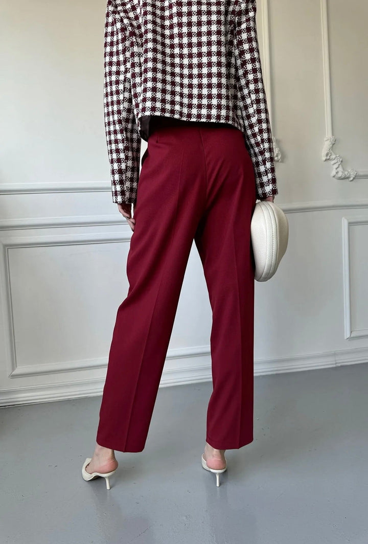 VIELSEITIGE KLASSISCHE SLIM-FIT-ANZUGHOSE