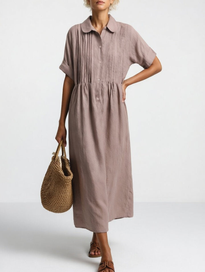 Marlene – Fließendes Sommer-Blusenkleid