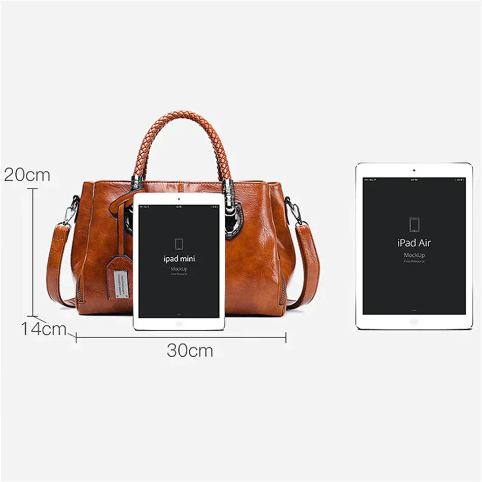 Amory | modische Lederhandtasche