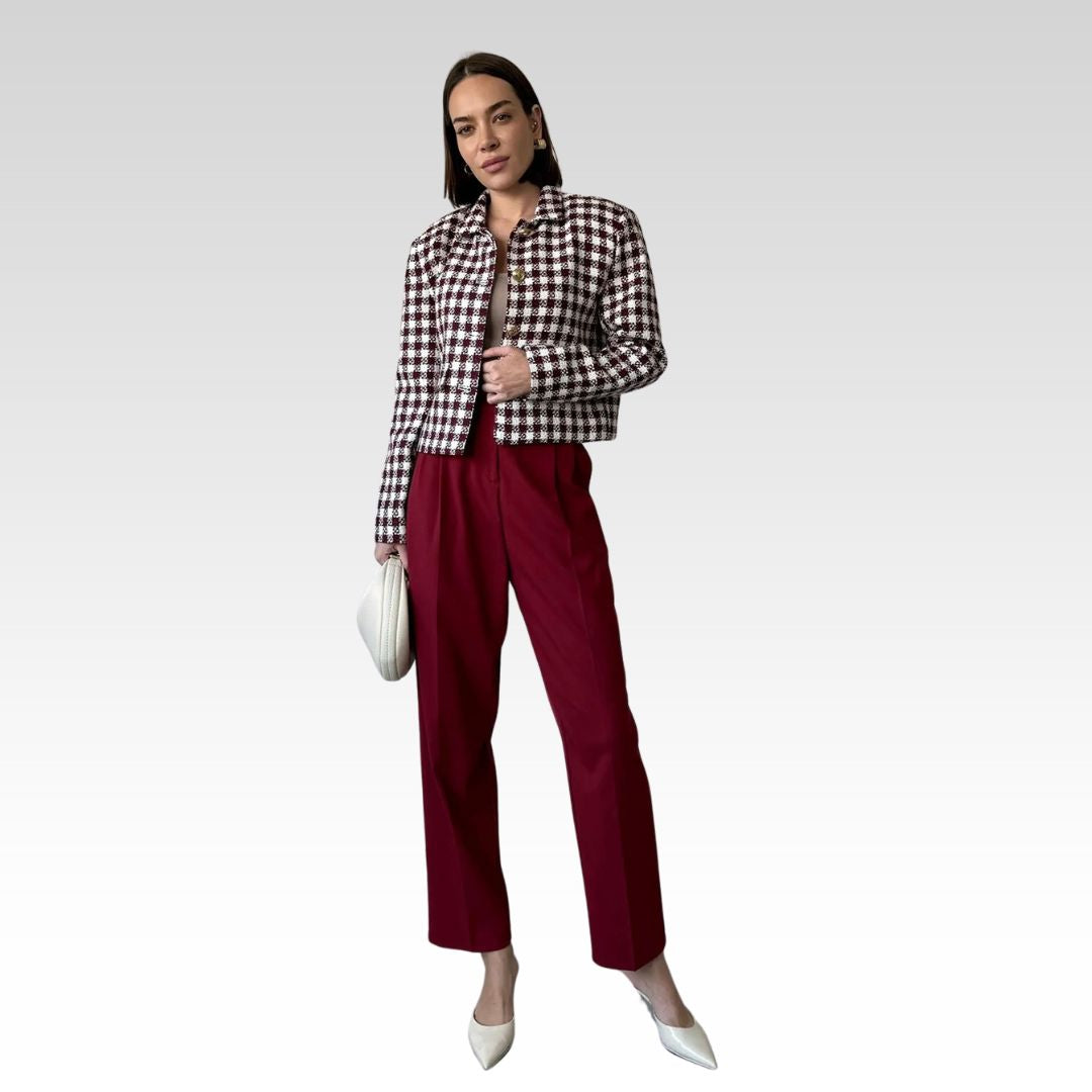 VIELSEITIGE KLASSISCHE SLIM-FIT-ANZUGHOSE