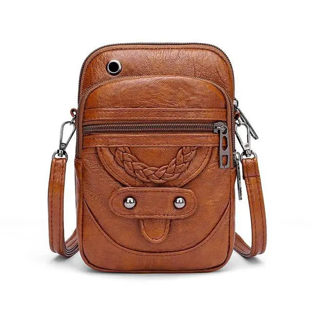 Alva | Leder Crossbody Tasche