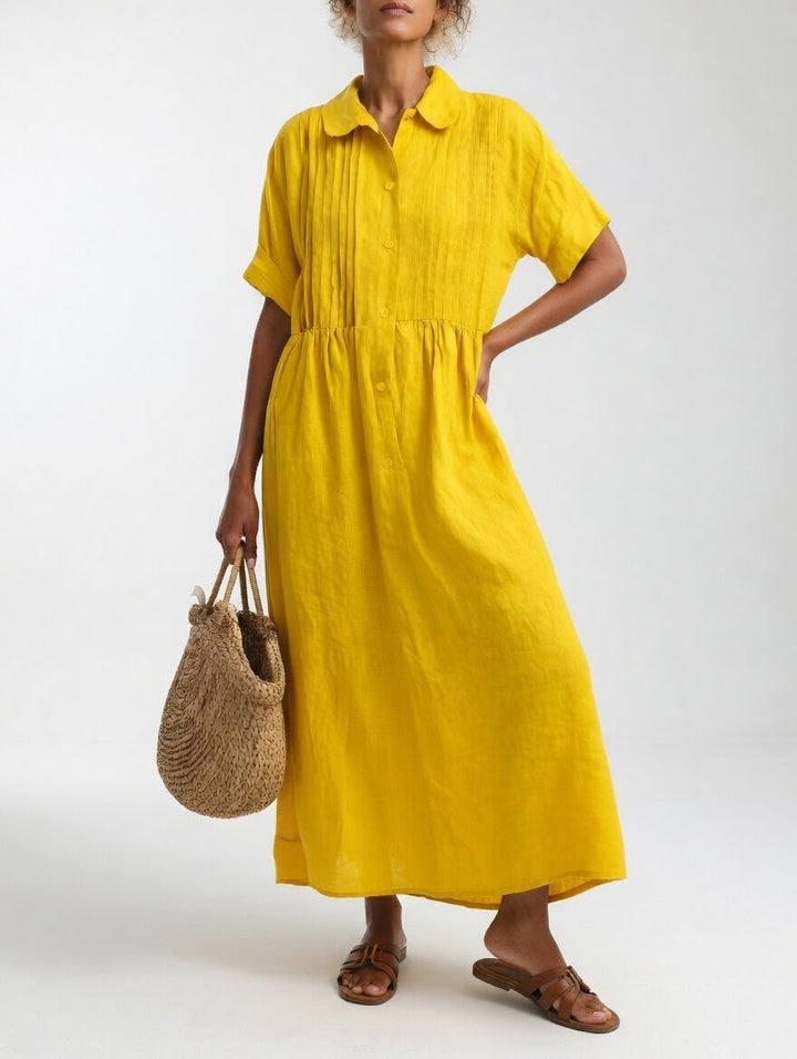 Marlene – Fließendes Sommer-Blusenkleid