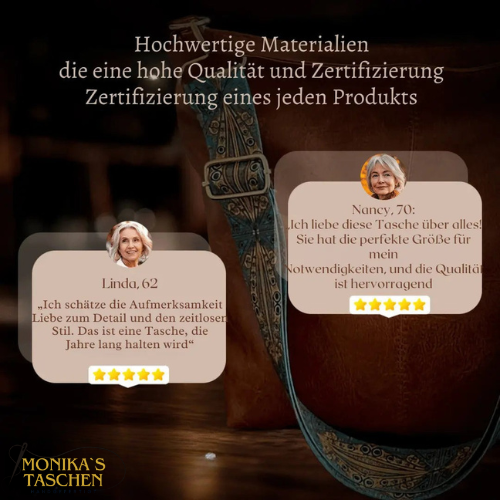 Schulter Tasche mit Verzierung