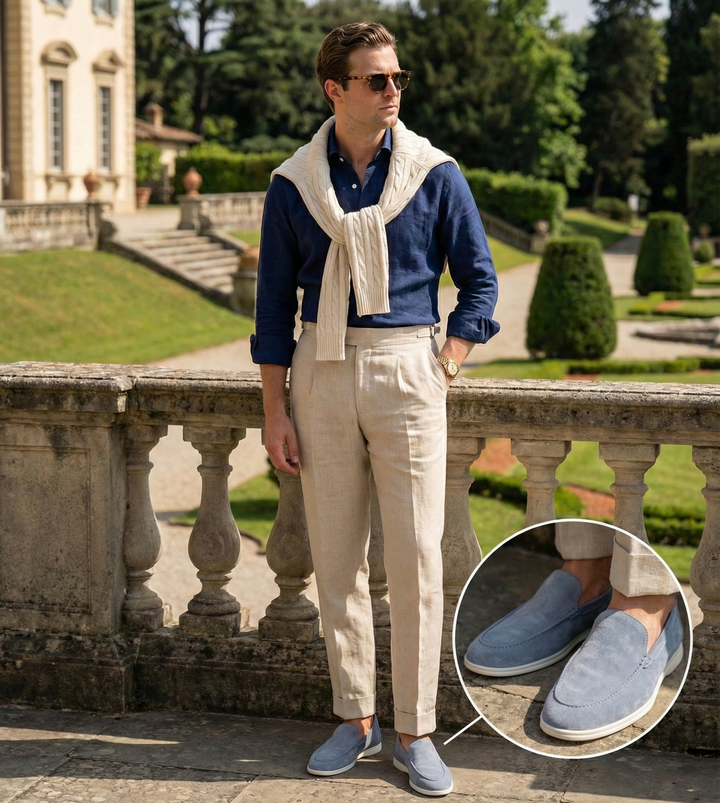 Herrenstein | Premium Wildleder-Loafer